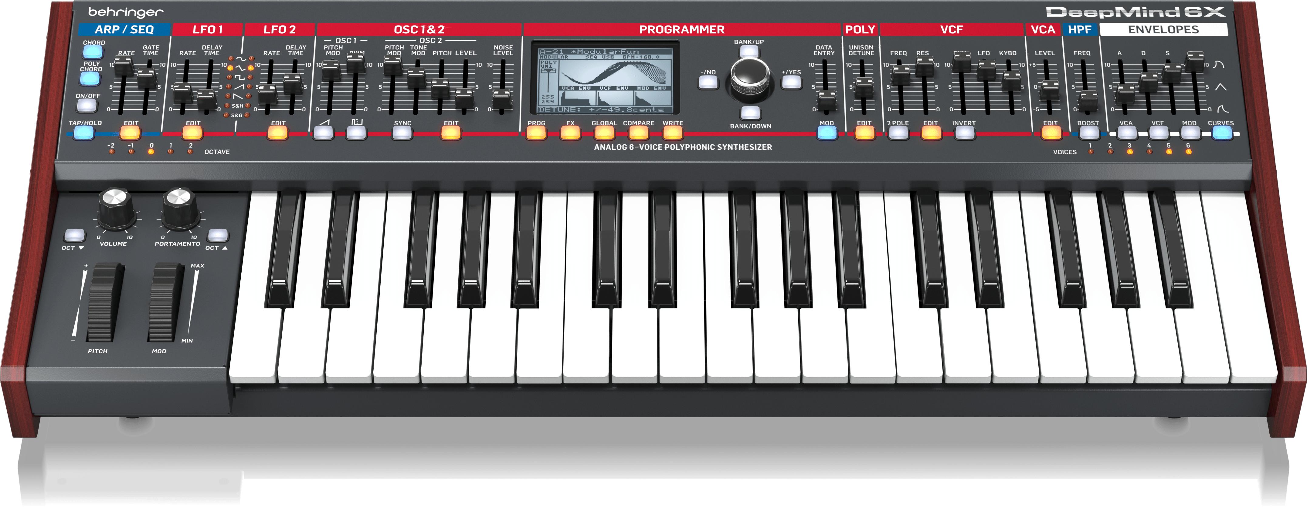 Behringer DeepMind 6X Synthesiser - Andertons Music Co